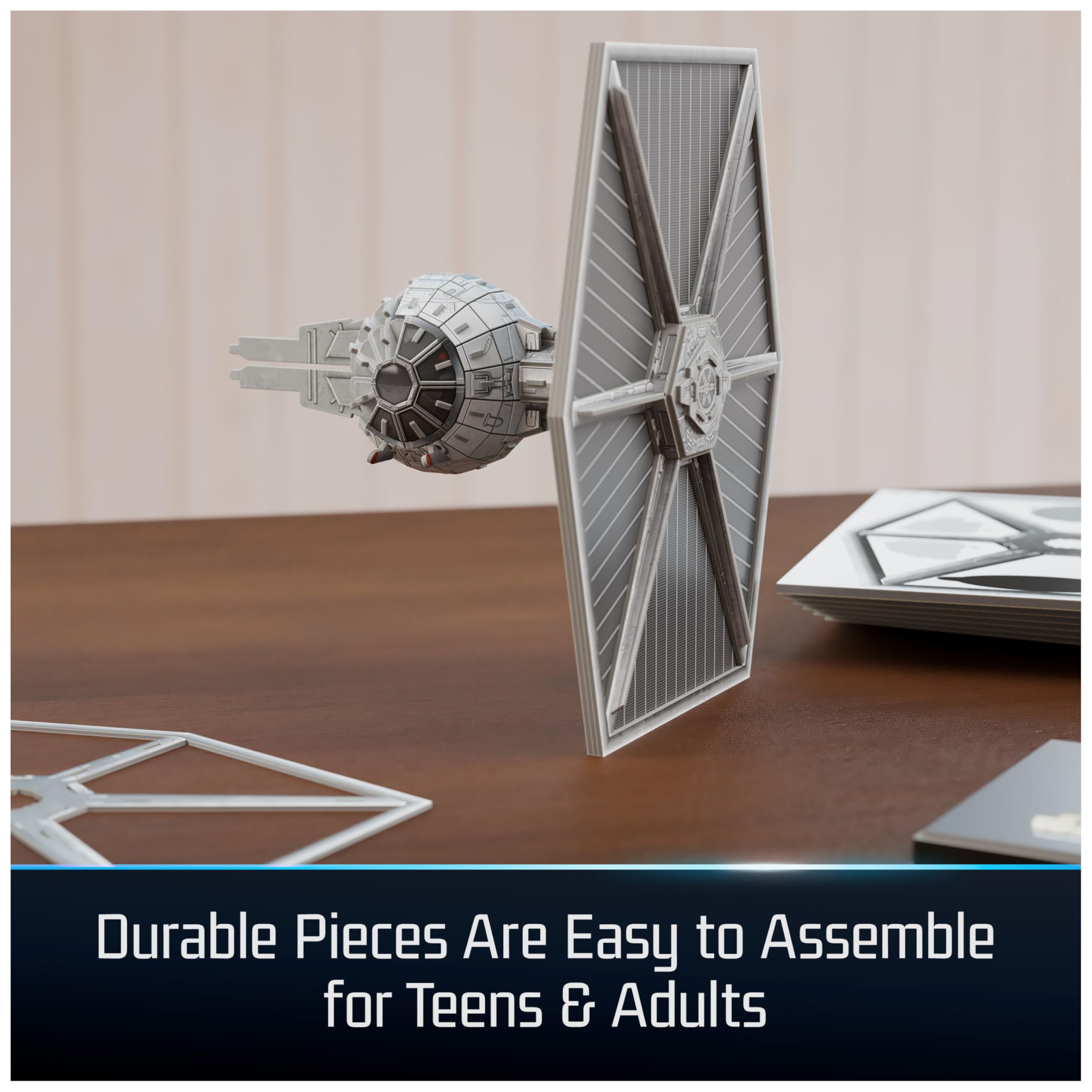 Foto 5 pulgar | Kit De Maquetas 3d Star Wars Imperial Tie Fighter, 120 Piezas - Venta Internacional.