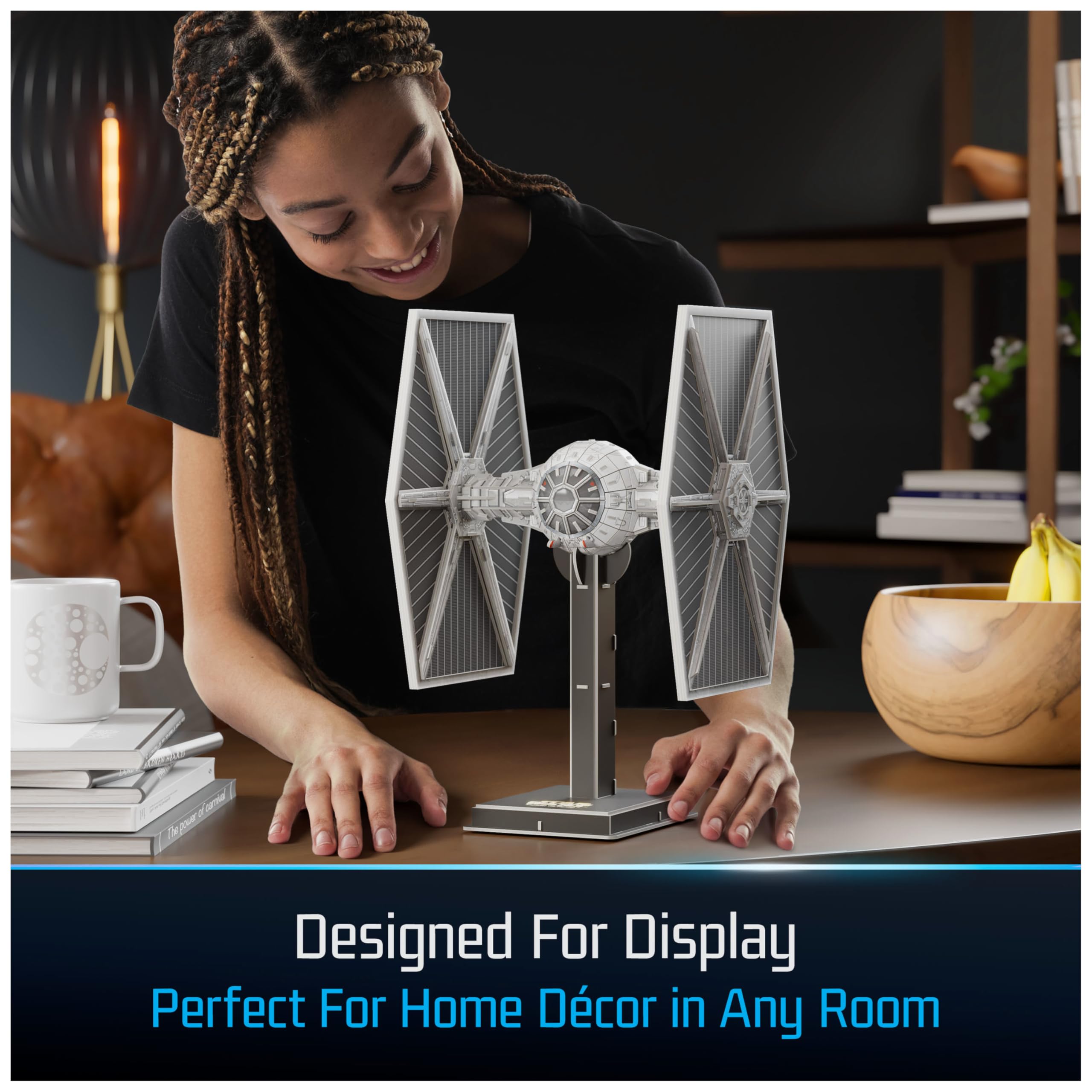 Foto 6 pulgar | Kit De Maquetas 3d Star Wars Imperial Tie Fighter, 120 Piezas - Venta Internacional.
