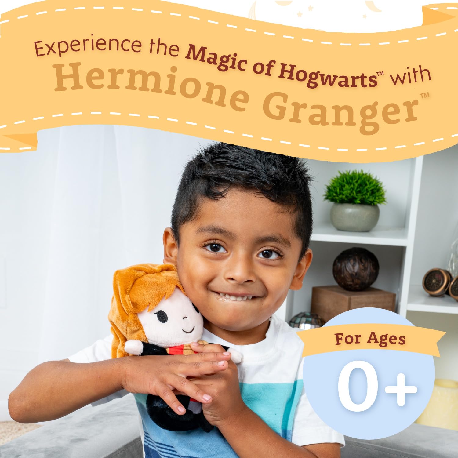 Foto 5 pulgar | Peluche Kids Preferred Harry Potter Hermione de 15 cm - Venta Internacional