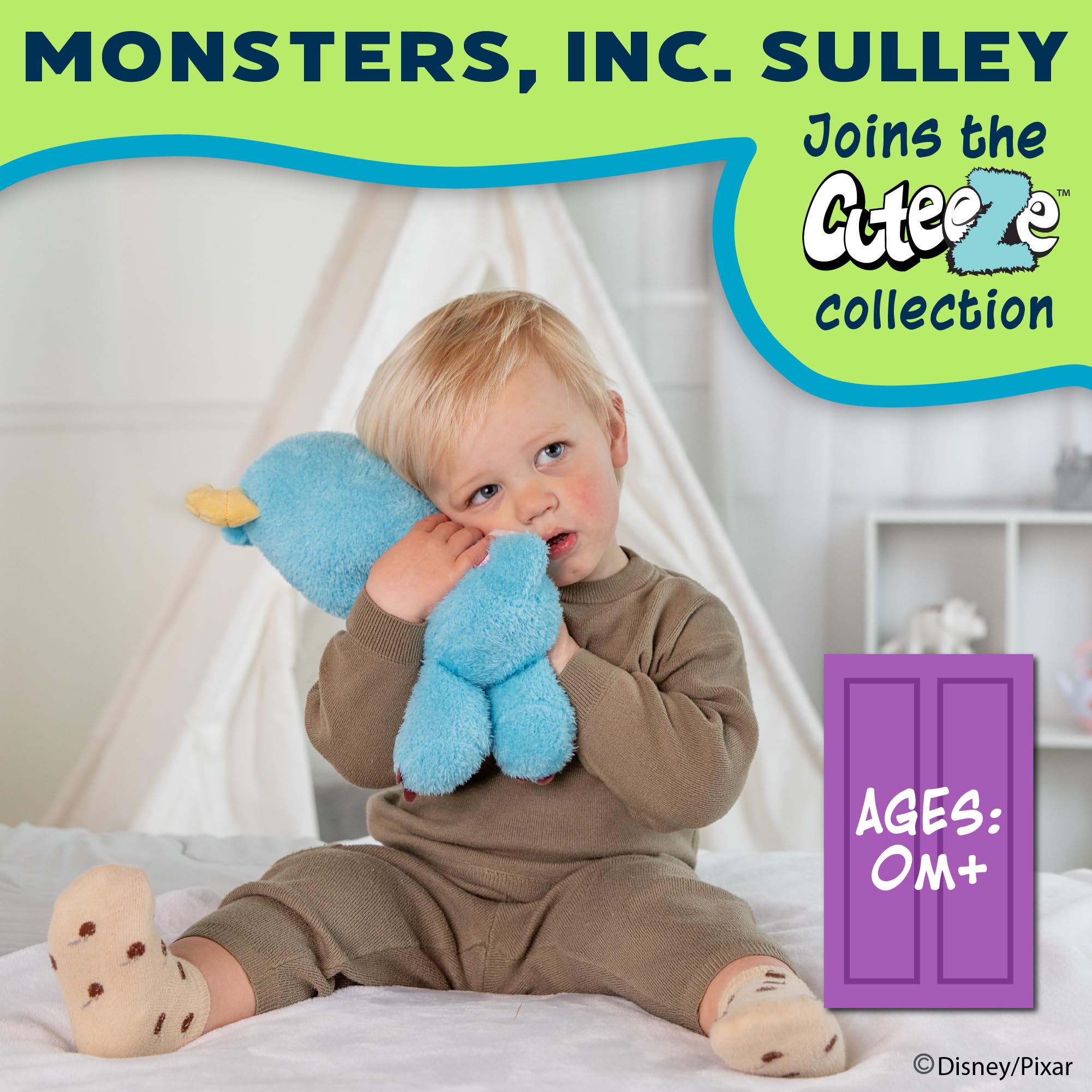 Foto 3 pulgar | Peluche Disney Baby Monsters Inc. Sully 30 cm - Venta Internacional