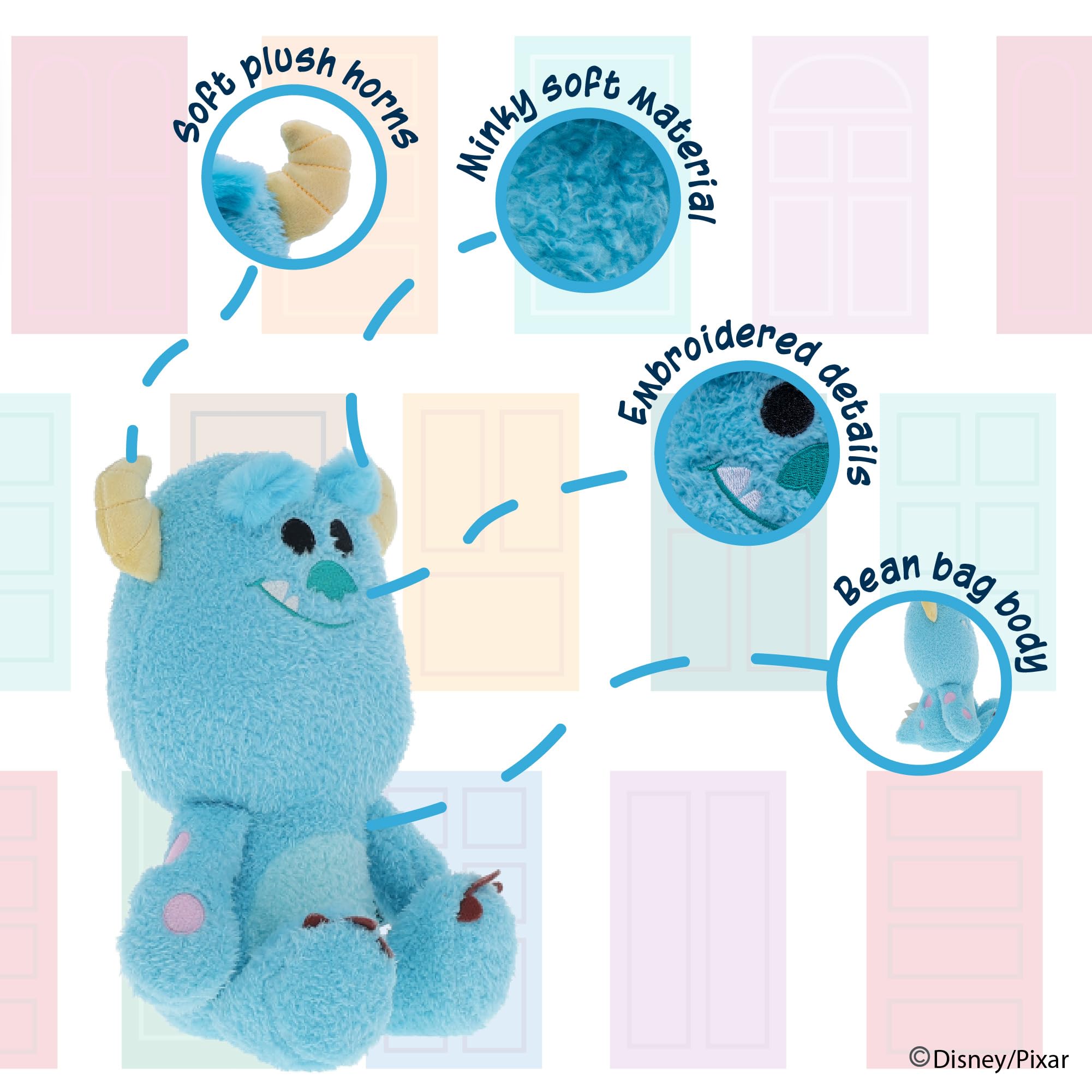 Foto 4 pulgar | Peluche Disney Baby Monsters Inc. Sully 30 cm - Venta Internacional