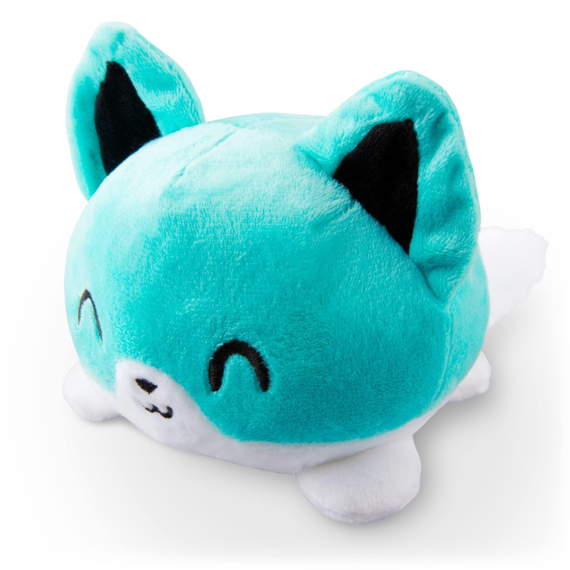 Foto 3 pulgar | Peluche Tortuga The Original Reversible Fox, 11,43 Cm, Color Aguamarina - Venta Internacional.