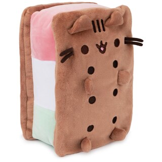 Foto 1 | Sandwich de Helado Napolitano Pusheen de Peluche Gund 24 cm - Venta Internacional