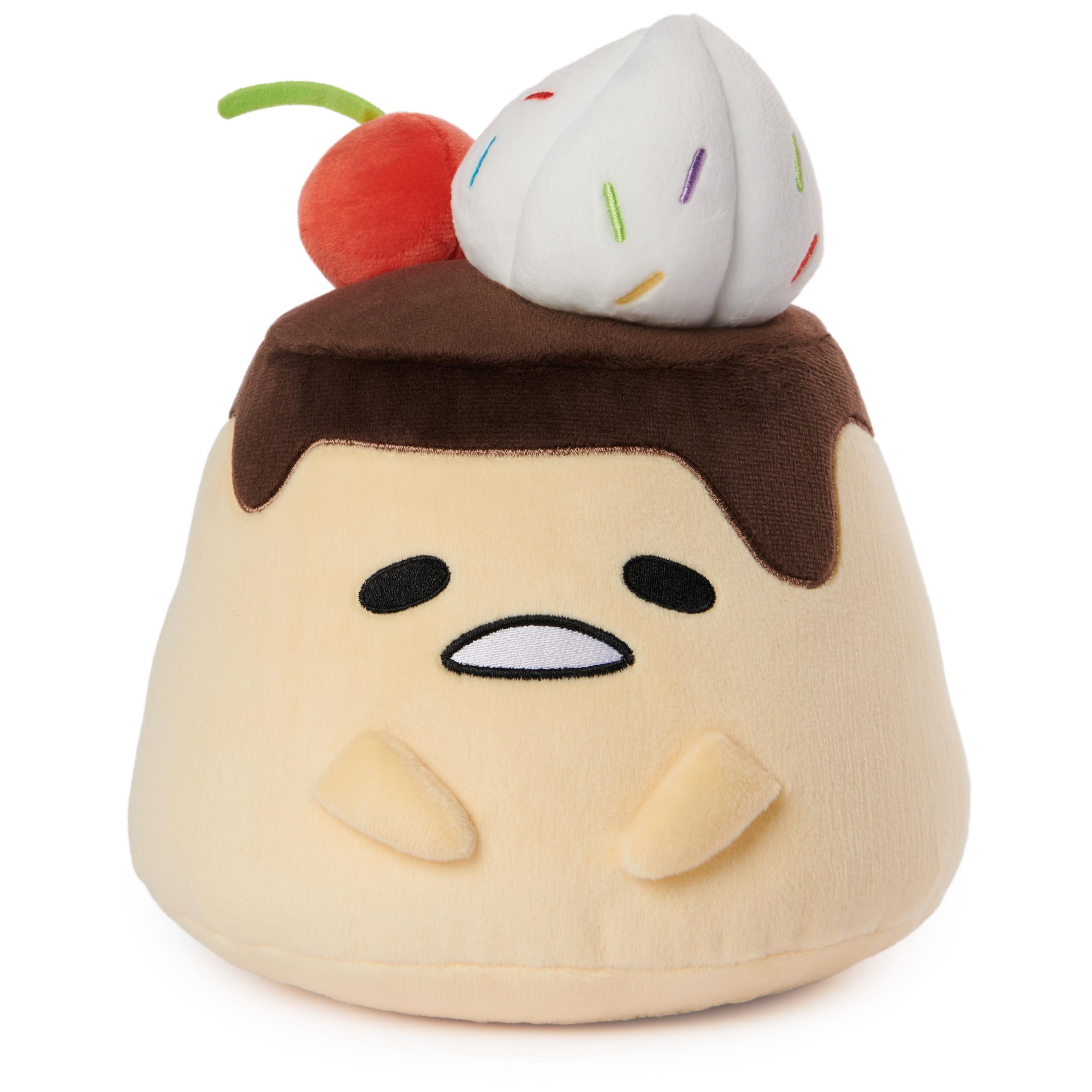 Foto 2 pulgar | Flan de Peluche Gund Sanrio Gudetama The Lazy Egg 23 Cm - Venta Internacional