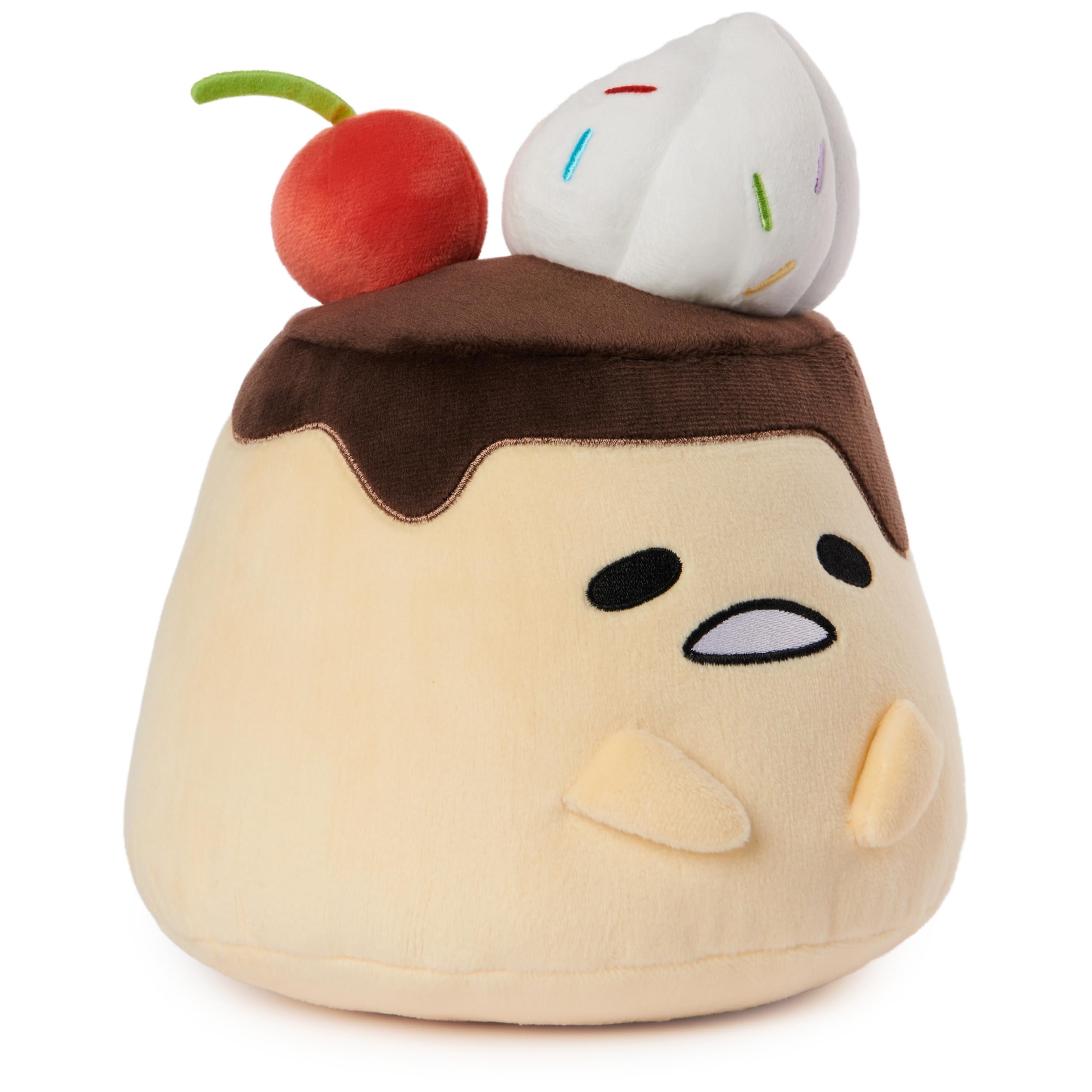 Foto 3 pulgar | Flan de Peluche Gund Sanrio Gudetama The Lazy Egg 23 Cm - Venta Internacional