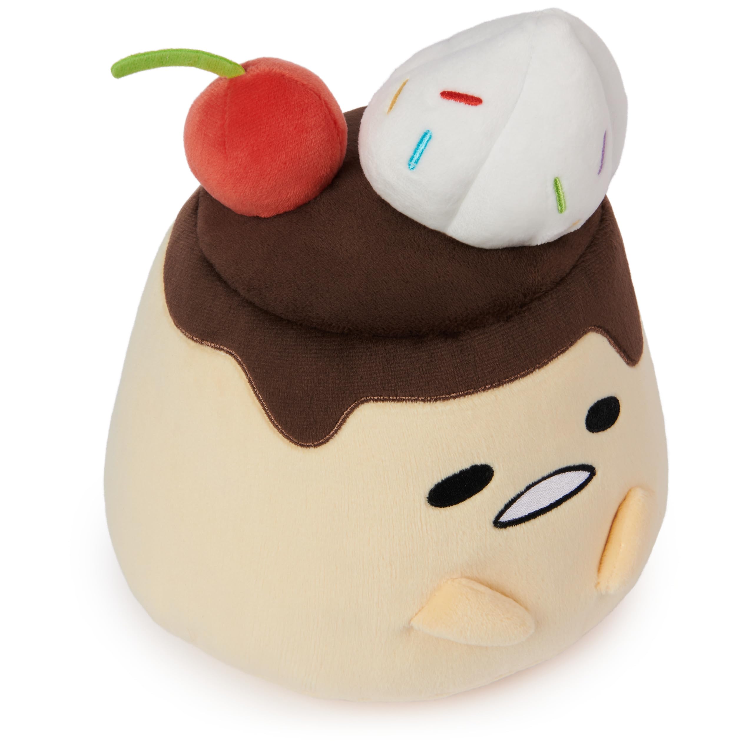 Foto 4 pulgar | Flan de Peluche Gund Sanrio Gudetama The Lazy Egg 23 Cm - Venta Internacional