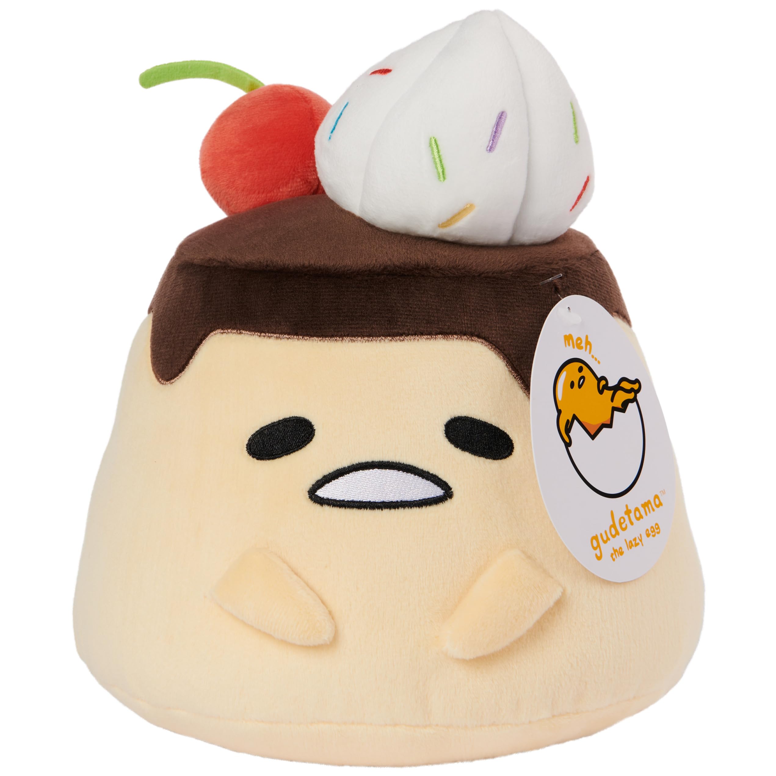 Foto 7 pulgar | Flan de Peluche Gund Sanrio Gudetama The Lazy Egg 23 Cm - Venta Internacional