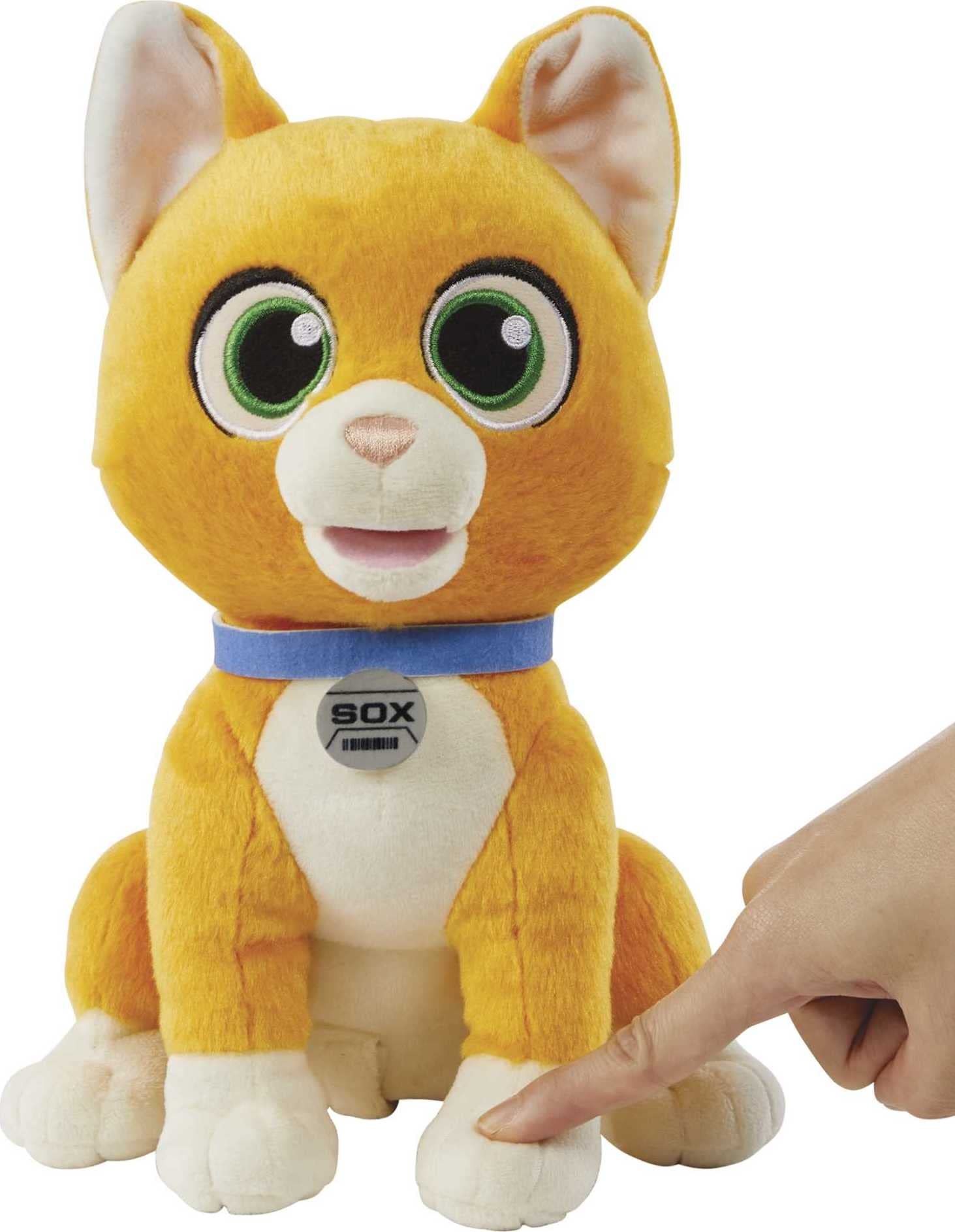 Foto 4 pulgar | Peluche Mattel Disney Pixar Lightyear Sox con Sonido - Venta Internacional