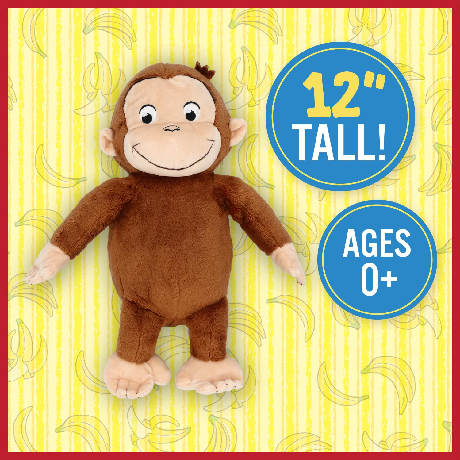 Foto 6 pulgar | Peluche Kids Preferred Curious George 30 cm - Venta Internacional