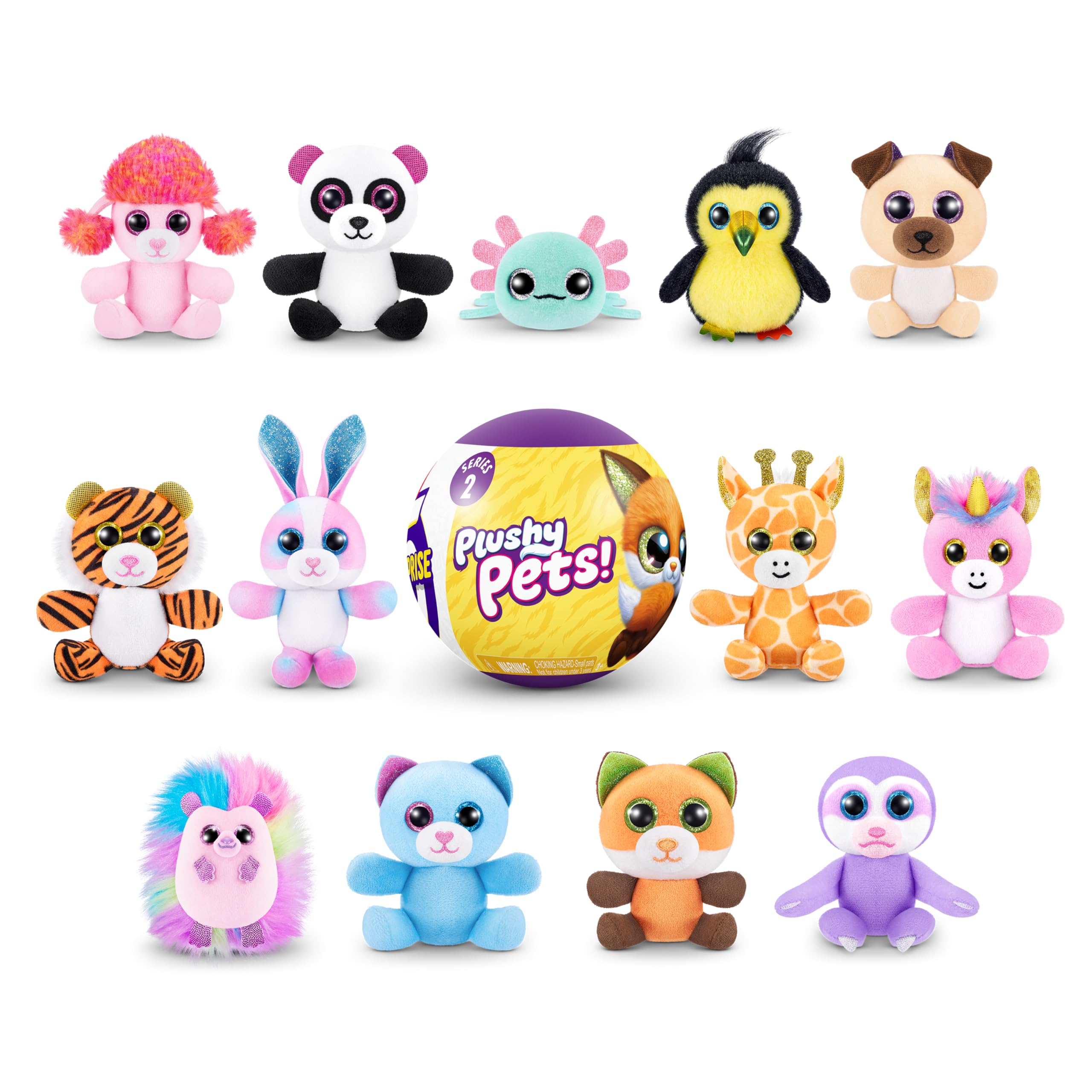 Foto 6 pulgar | Plushy Pets 5 Surprise Series 2 Paquete fe 3 - Venta Internacional