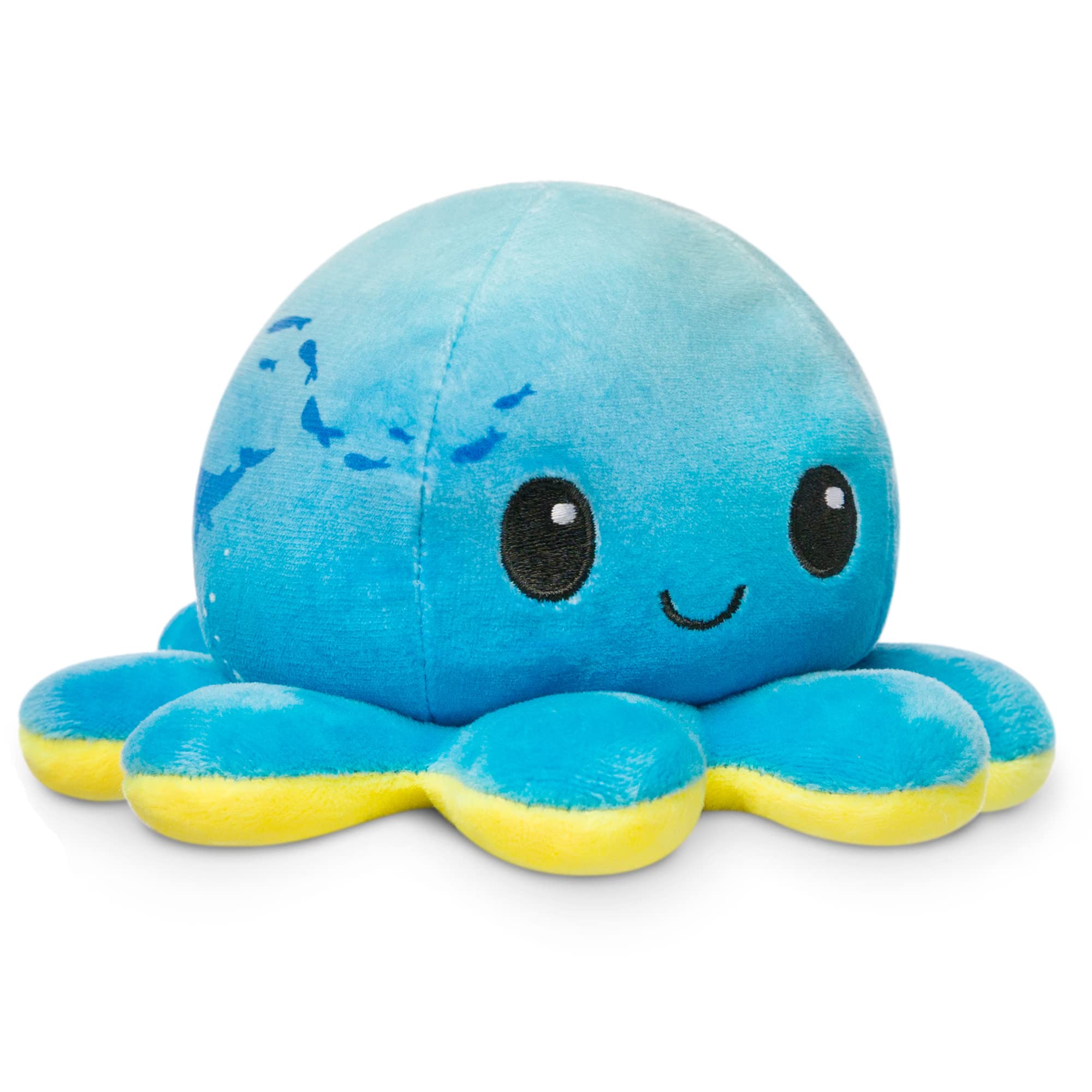 Peluche Teeturtle The Original Reversible Pulpo, 10 Cm - Venta Internacional.