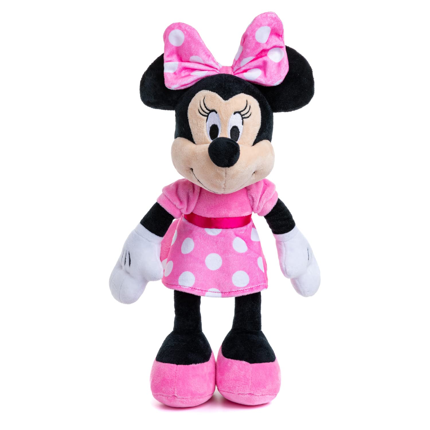 Foto 2 pulgar | Vestido Rosa De Minnie Mouse De Peluche De Disney De 15,5 Cm 2018 Con Etiqueta Colgante - Venta Internacional.