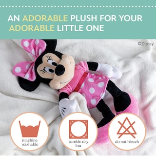 Foto 4 | Vestido Rosa De Minnie Mouse De Peluche De Disney De 15,5 Cm 2018 Con Etiqueta Colgante - Venta Internacional.