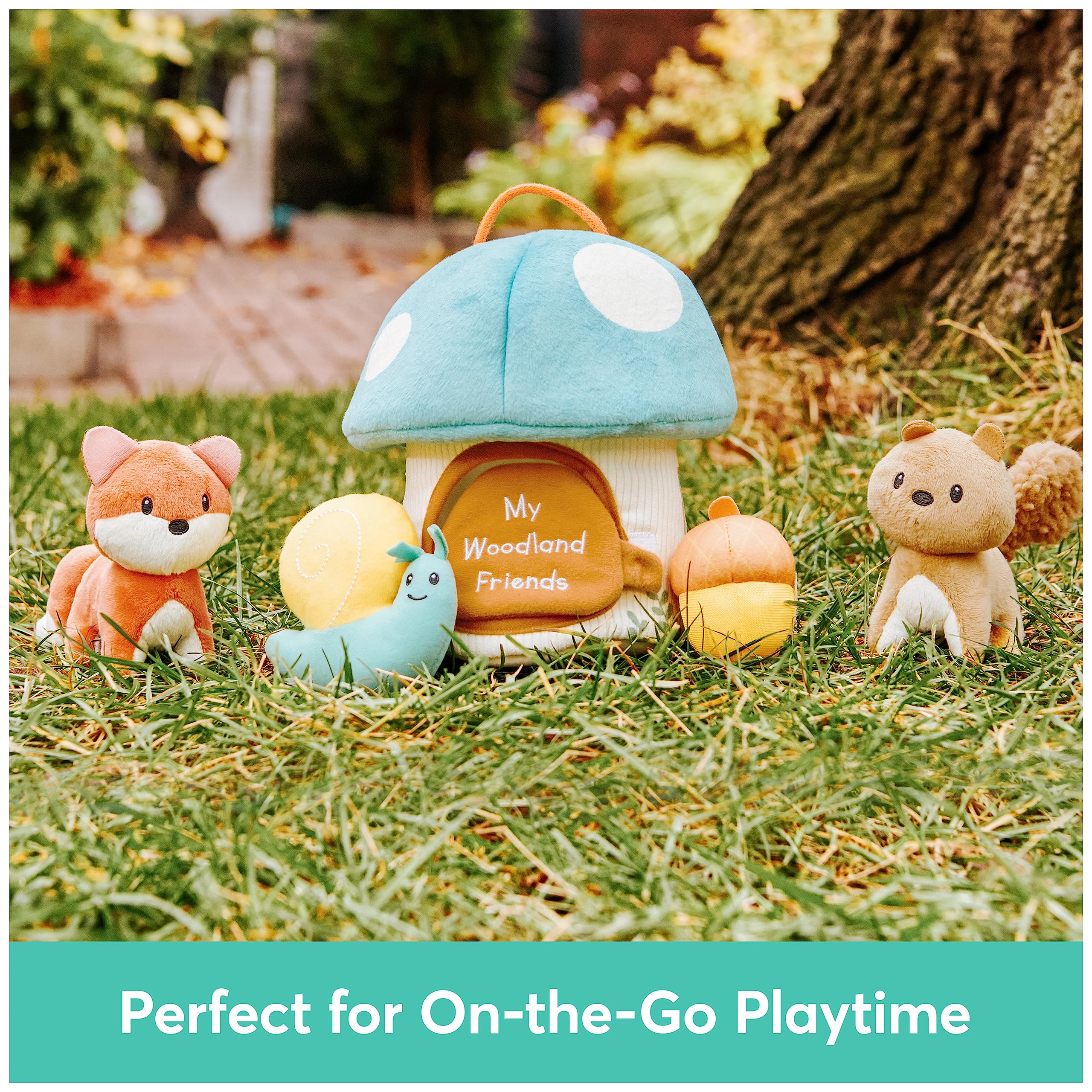 Foto 3 pulgar | Set De Peluche Gund Baby Play Soft My Woodland Friends, 5 Piezas - Venta Internacional.