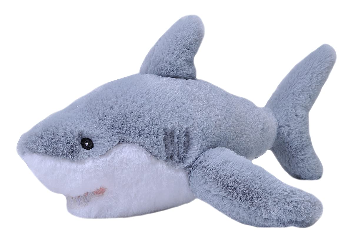 Foto 2 pulgar | Peluche Wild Republic Ecokins Great White Shark 30 cm - Venta Internacional