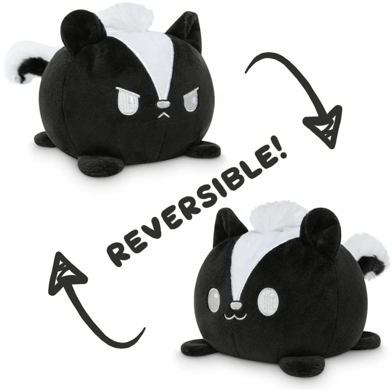 Foto 4 pulgar | Plushie Teeturtle The Original Reversible Skunk Negro+blanco - Venta Internacional.