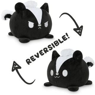 Foto 3 | Plushie Teeturtle The Original Reversible Skunk Negro+blanco - Venta Internacional.