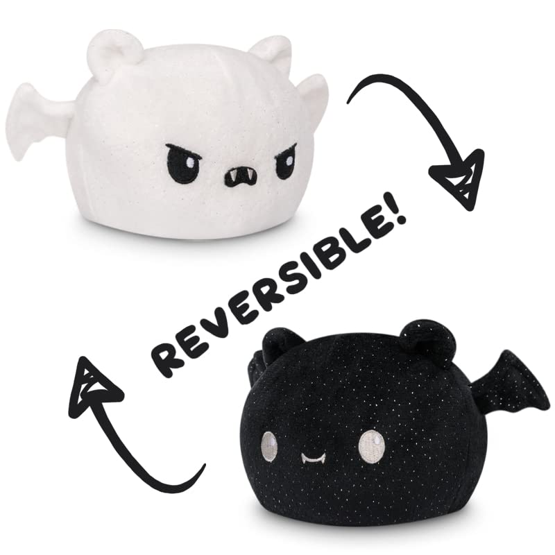 Foto 4 pulgar | Bate Reversible Plushie Teeturtle Negro Y Blanco Brillante De 9 Cm - Venta Internacional.