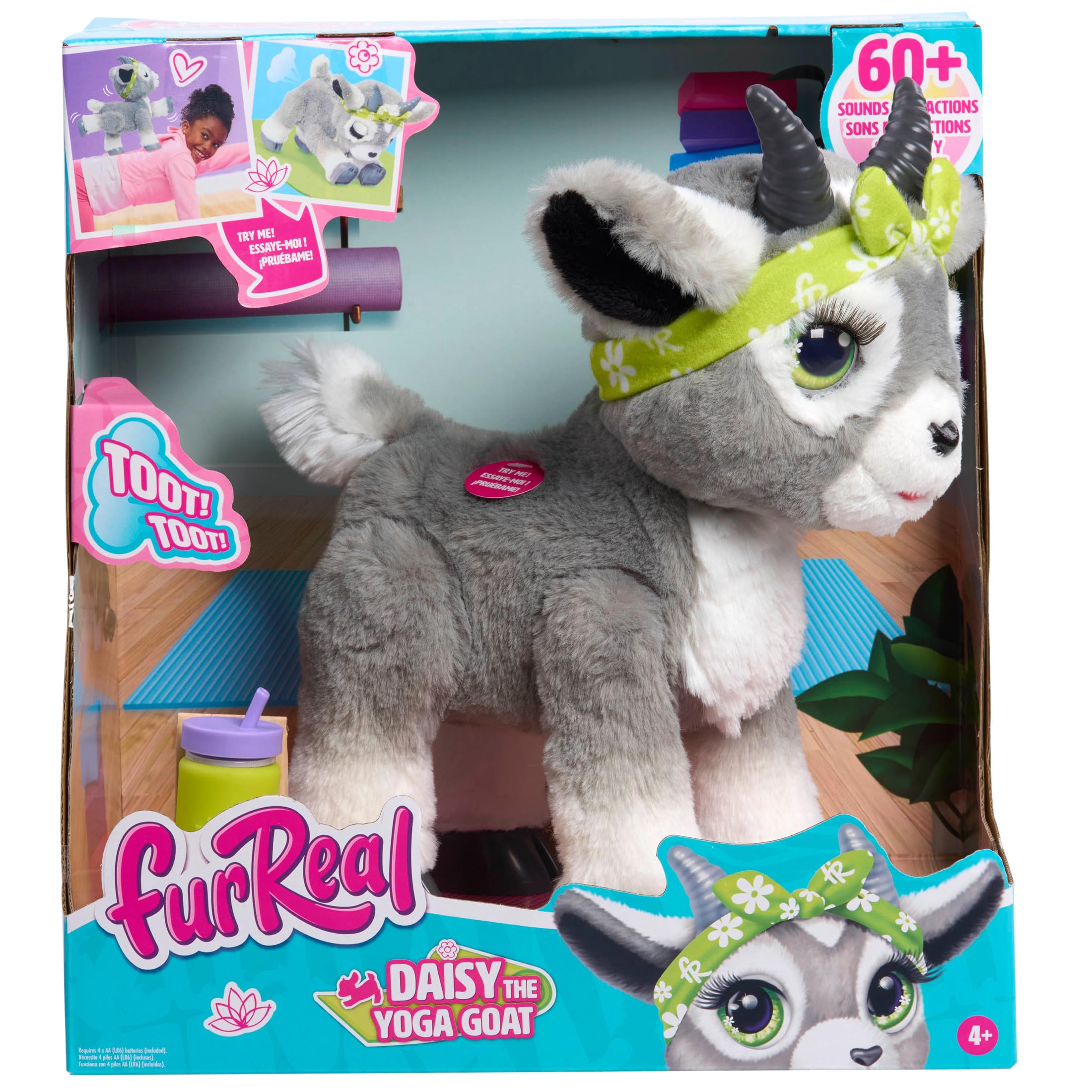 Foto 6 | Juguete Interactivo Just Play Furreal Daisy The Yoga Goat - Venta Internacional.
