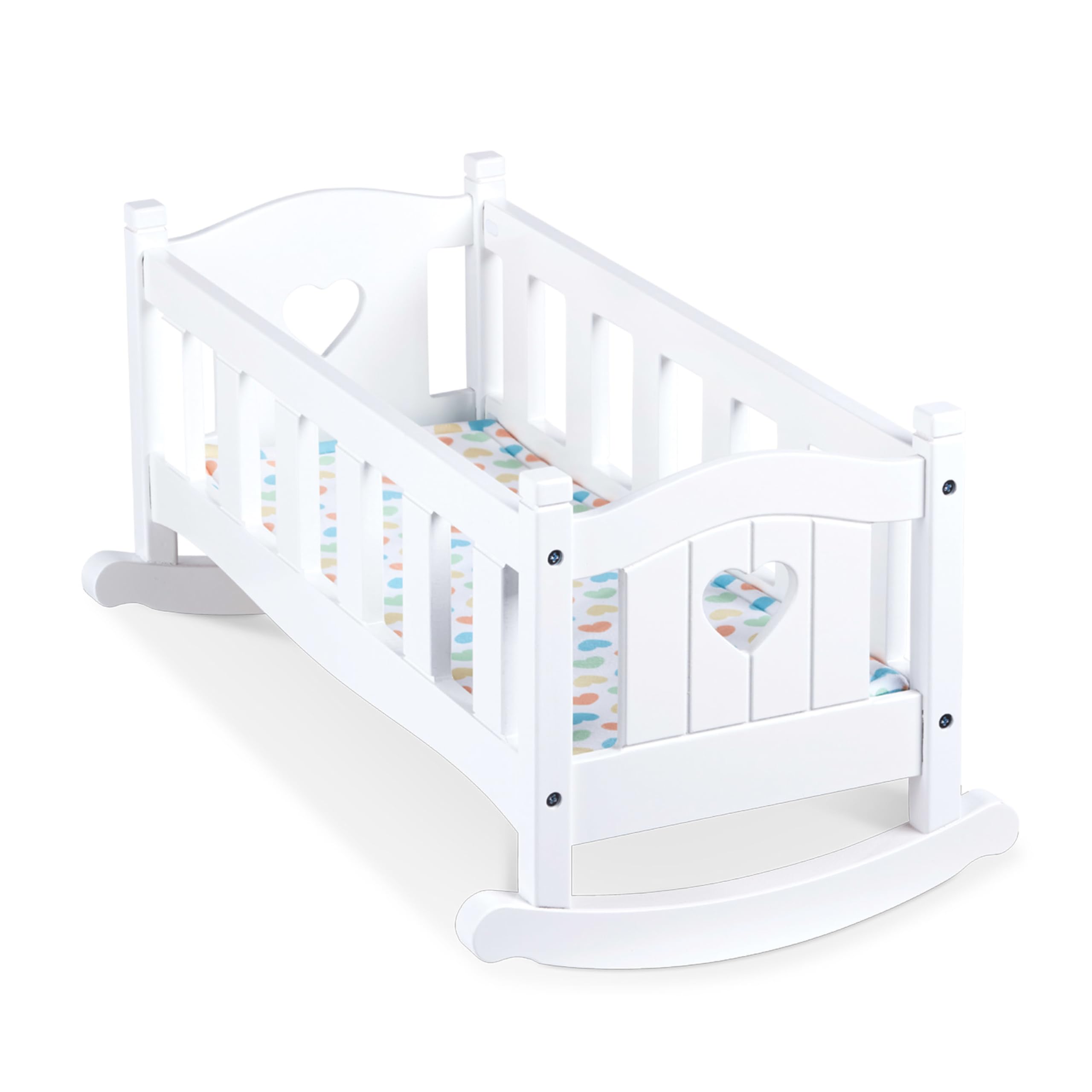 Foto 1 | Cradle Melissa & Doug Mine To Love De Madera Para Muñecas, Color Blanco - Venta Internacional.
