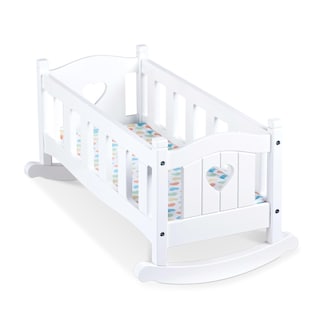 Foto 1 | Cradle Melissa & Doug Mine To Love De Madera Para Muñecas, Color Blanco - Venta Internacional.
