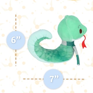 Foto 3 | Peluche con Forma de Serpiente Verde Slytherin de Harry Potter - Venta Internacional
