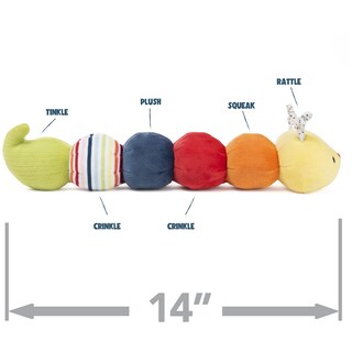 Foto 2 | Peluche de Gusano Sensorial- Venta Internacional