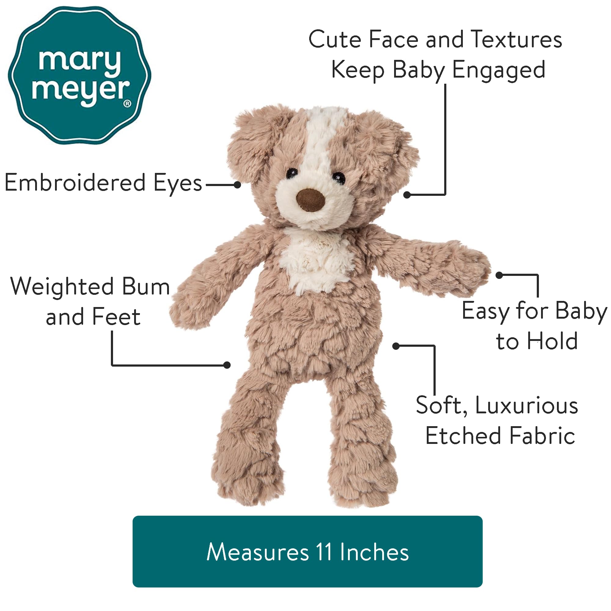 Foto 6 pulgar | Peluche Mary Meyer Putty Nursery Hound De 11 Pulgadas - Venta Internacional.