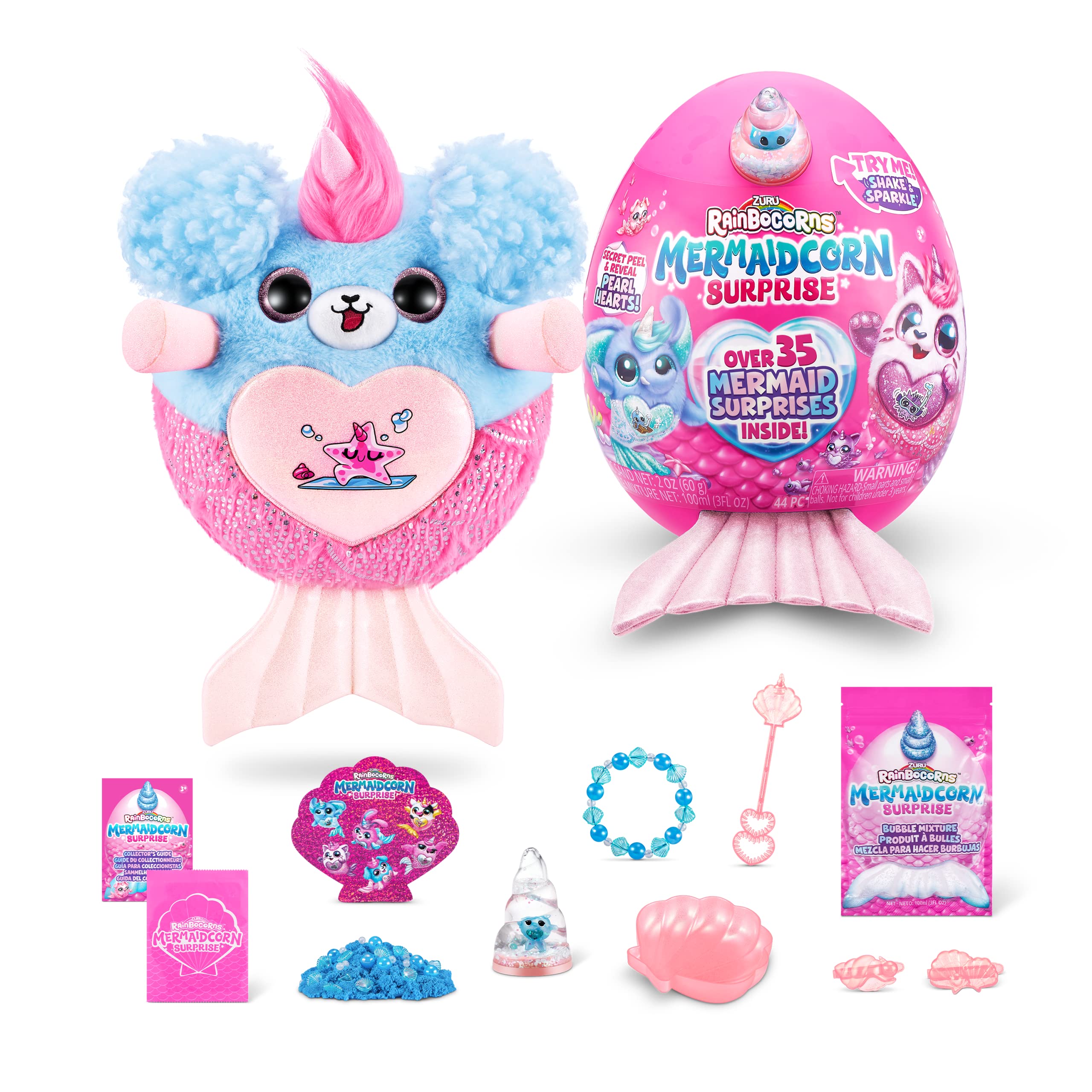 Foto 2 pulgar | Peluche Rainbocorns Mermaidcorn Puppy Zuru con Sorpresas 3+ - Venta Internacional