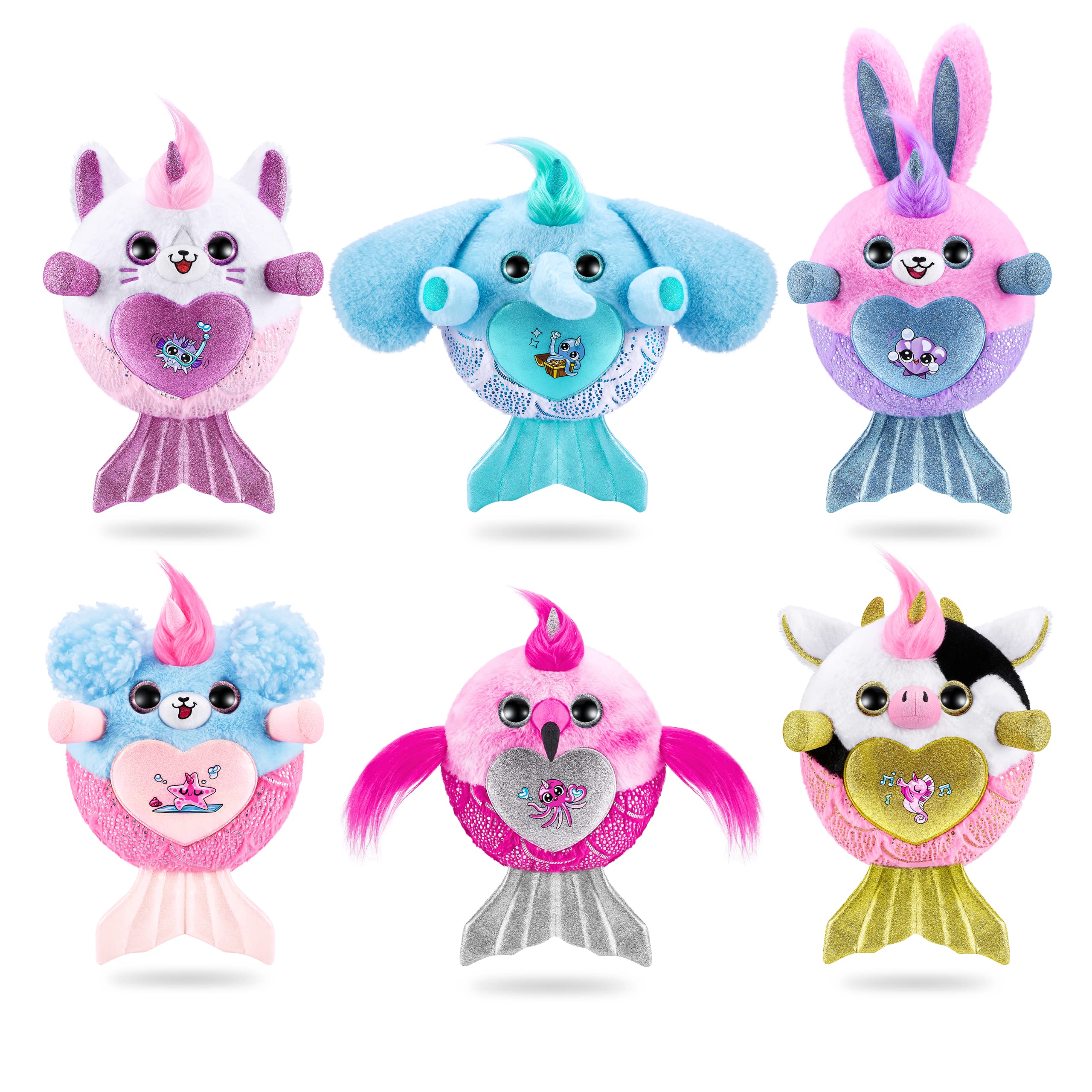 Foto 5 pulgar | Peluche Rainbocorns Mermaidcorn Puppy Zuru con Sorpresas 3+ - Venta Internacional