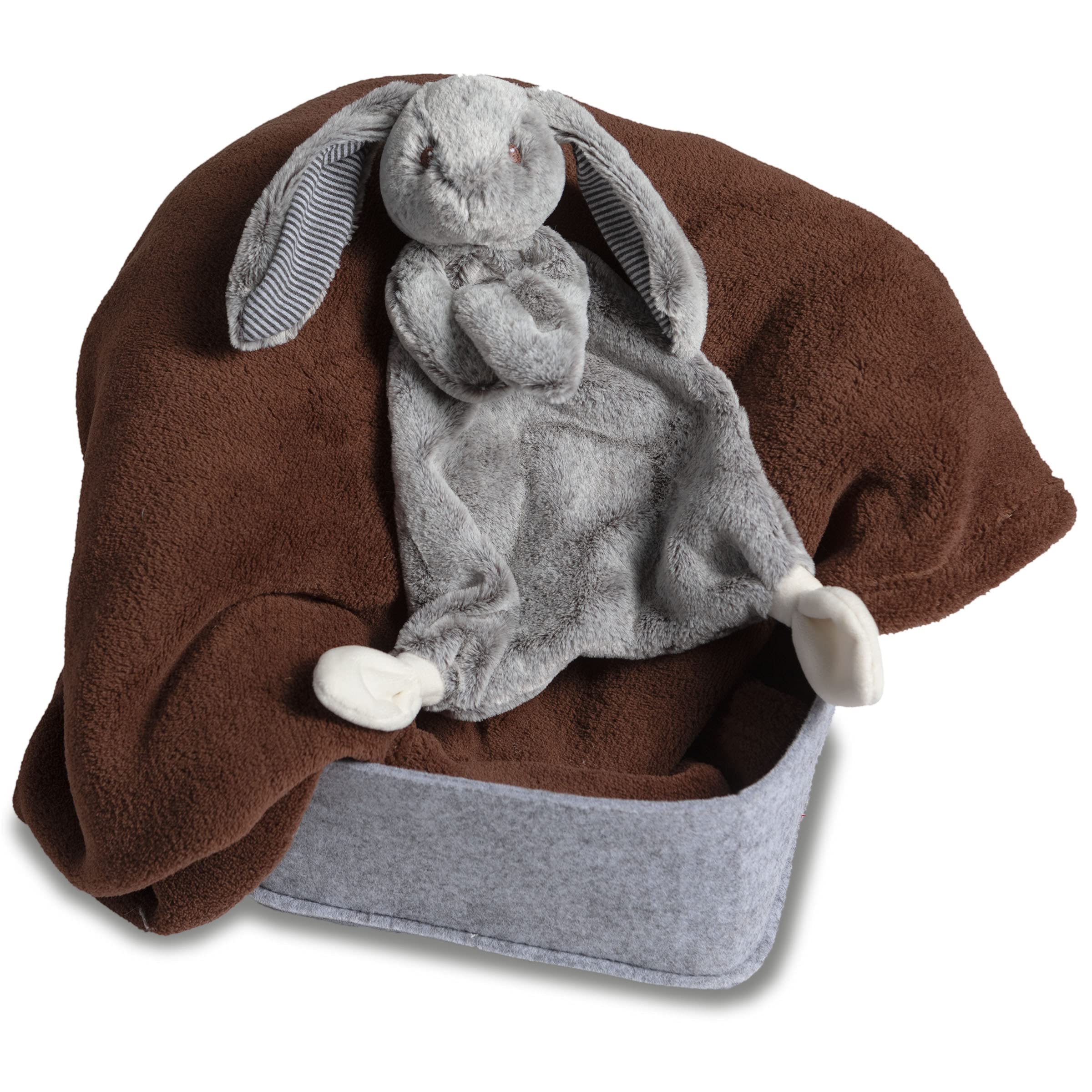 Foto 4 pulgar | Peluche Mary Meyer Lovey, Conejito Gris Sedoso, 33 Cm - Venta Internacional.