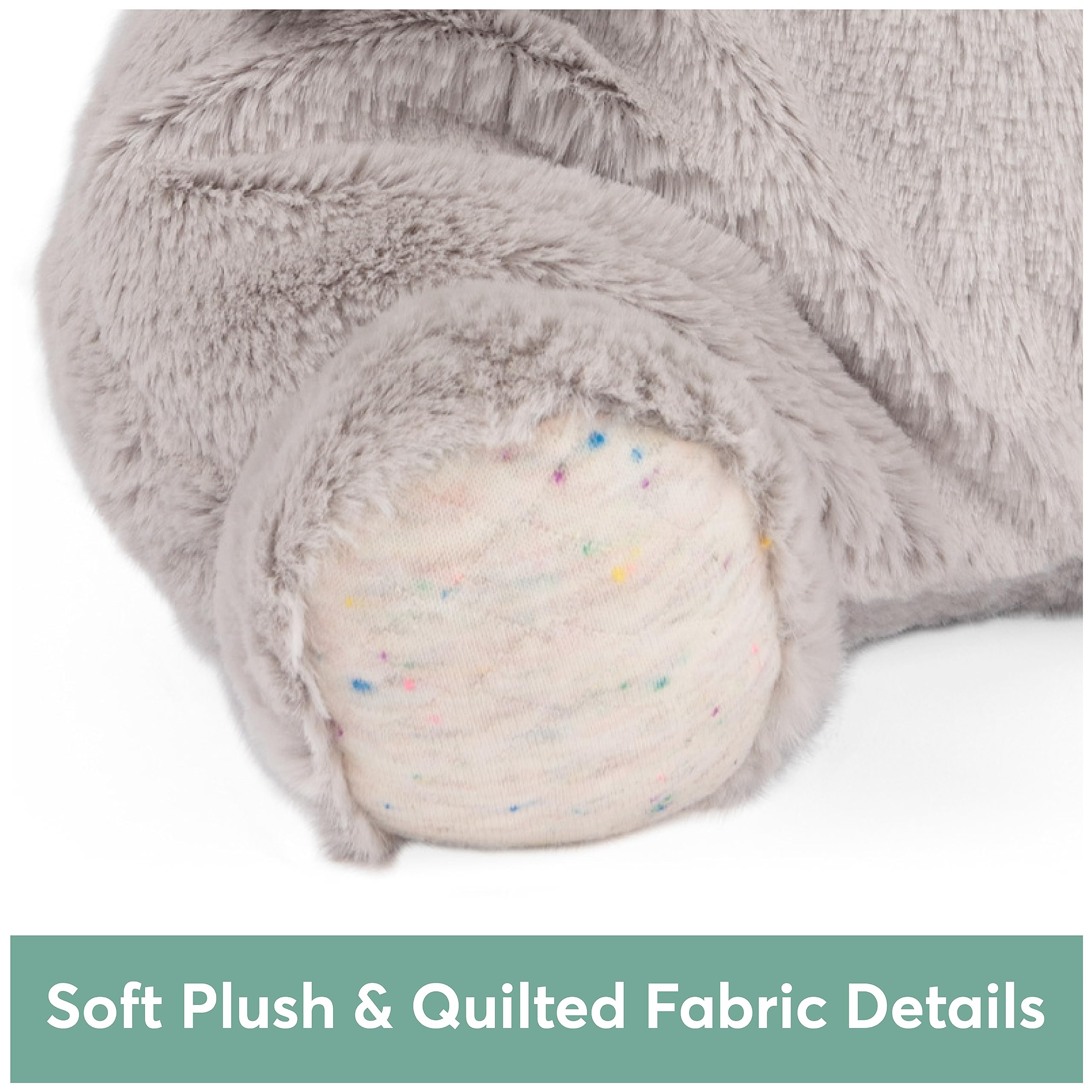 Foto 6 pulgar | Peluche Gund Baby Oh So Snuggly Elephant, Color Gris Ceniza - Venta Internacional.