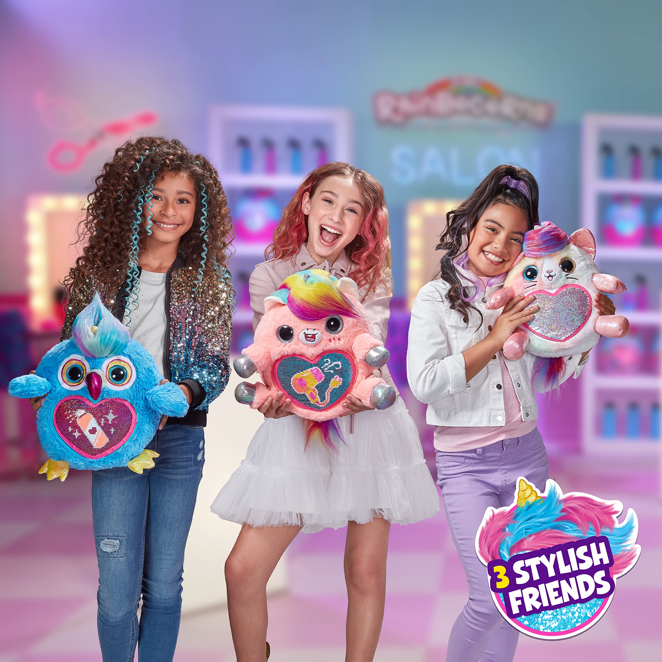 Foto 6 | Animal De Peluche Rainbocorns Big Hair Surprise Zuru Unicorn - Venta Internacional.