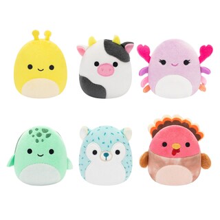 Foto 1 | Juguete De Peluche Squishmallows Original Micromallows, Paquete De 6 - Venta Internacional.