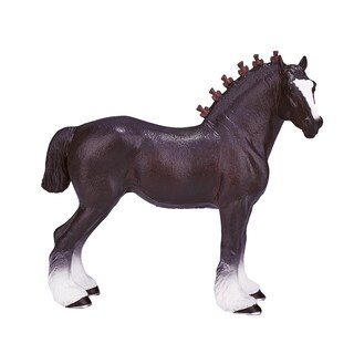 Foto 1 | Figura De Juguete Mojo Shire Horse, Réplica Realista, Multicolor - Venta Internacional.
