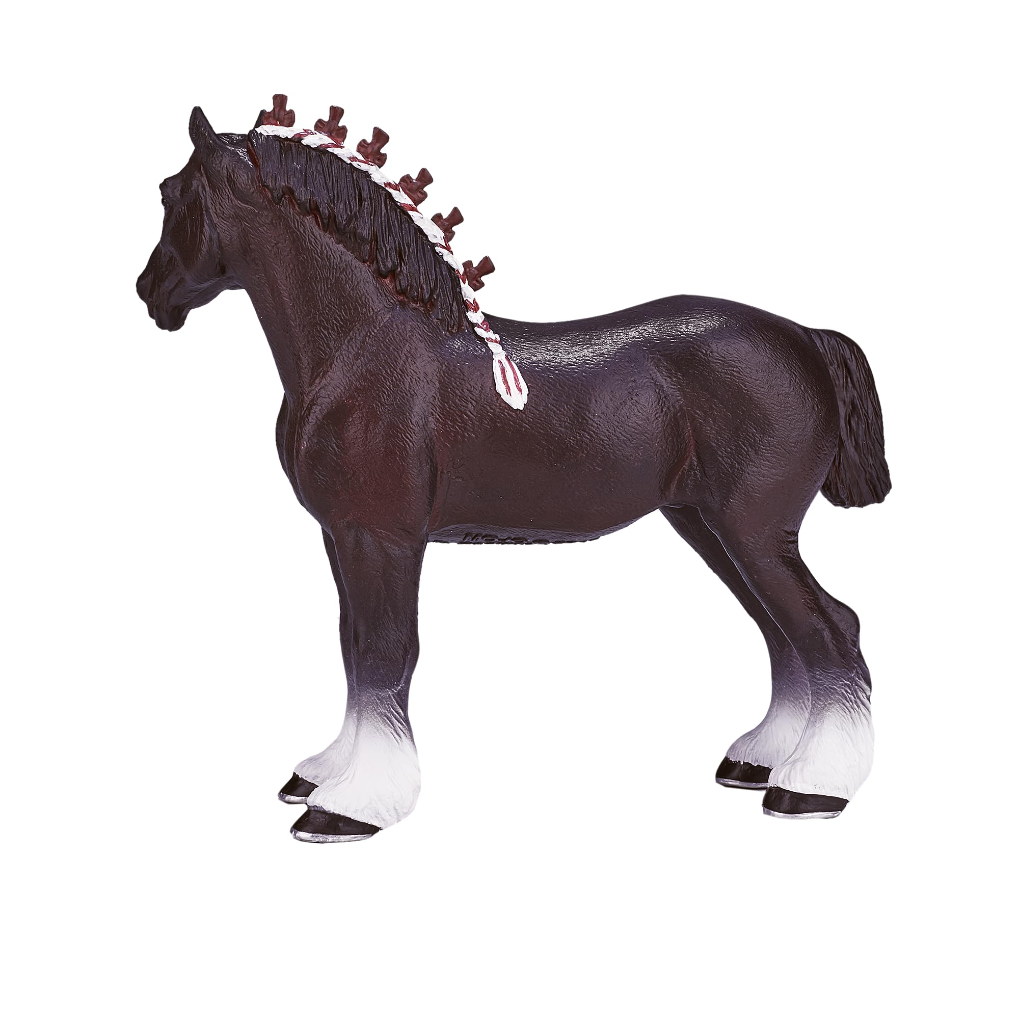 Foto 3 pulgar | Figura De Juguete Mojo Shire Horse, Réplica Realista, Multicolor - Venta Internacional.