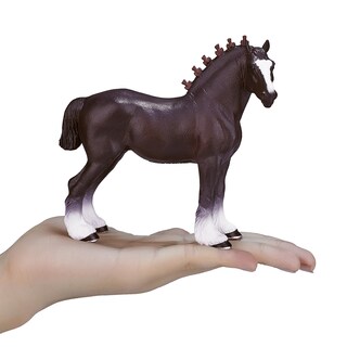 Foto 5 | Figura De Juguete Mojo Shire Horse, Réplica Realista, Multicolor - Venta Internacional.