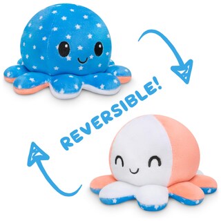 Foto 3 | Juguete De Peluche Con Diseño Reversible De Pulpo Para El 4 De Julio - Venta Internacional.