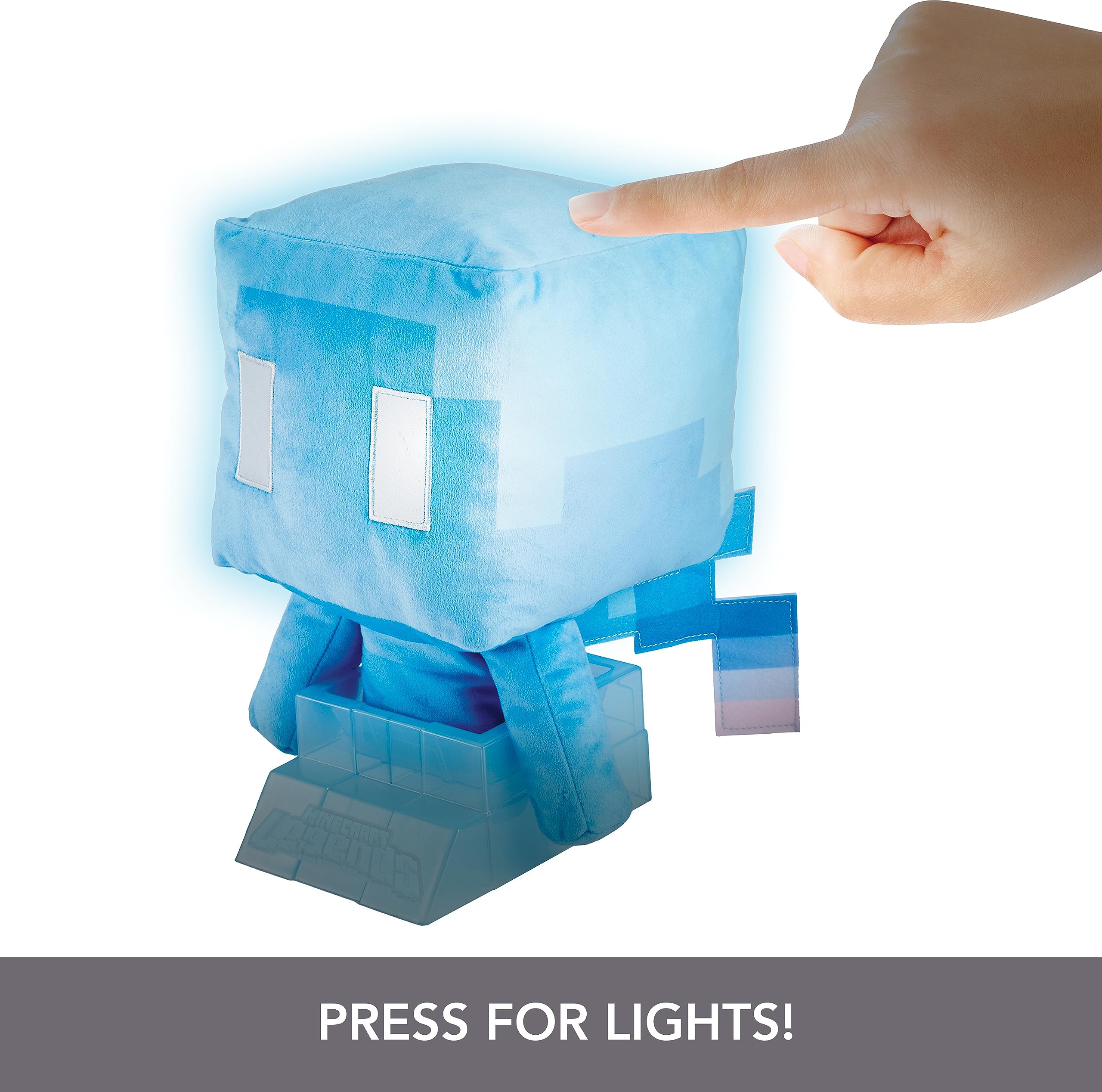 Foto 4 pulgar | Peluche Mattel Minecraft Legends Allay Con Luces Y Sonidos - Venta Internacional.