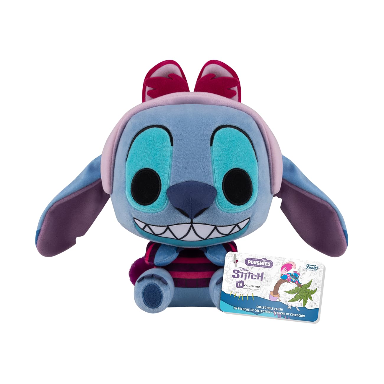 Foto 2 pulgar | Peluche Funko Pop! Disney Stitch Como Gato De Cheshire, 18 Cm - Venta Internacional.