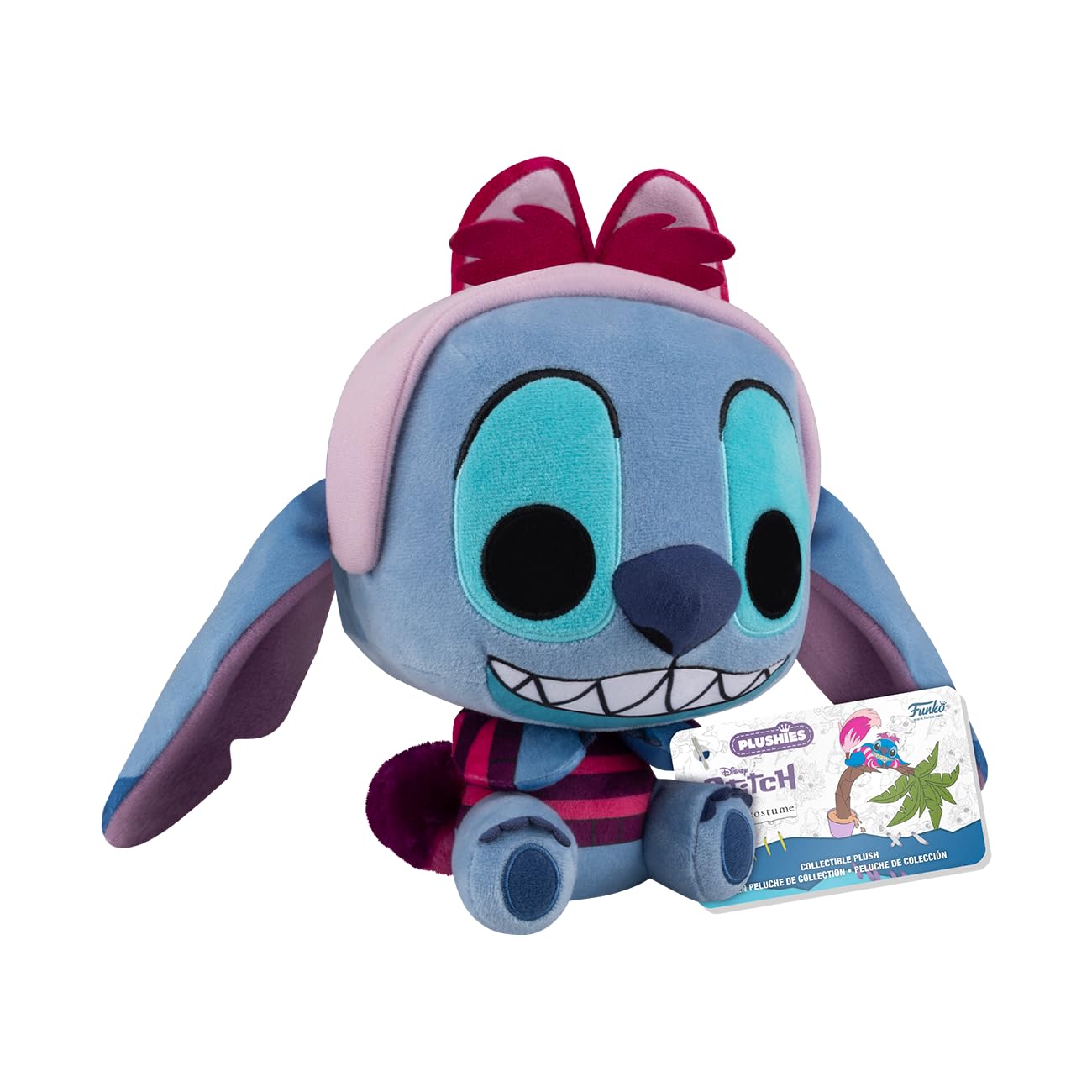 Foto 3 pulgar | Peluche Funko Pop! Disney Stitch Como Gato De Cheshire, 18 Cm - Venta Internacional.