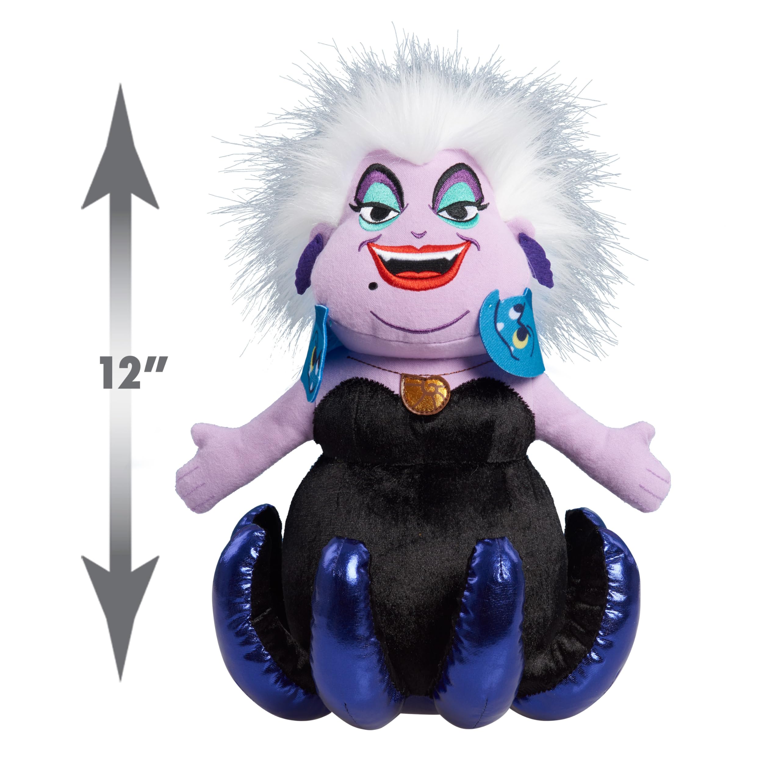 Foto 5 pulgar | Peluche Just Play Disney Villains Ursula, 33 Cm, Niños A Partir De 3 Años - Venta Internacional.