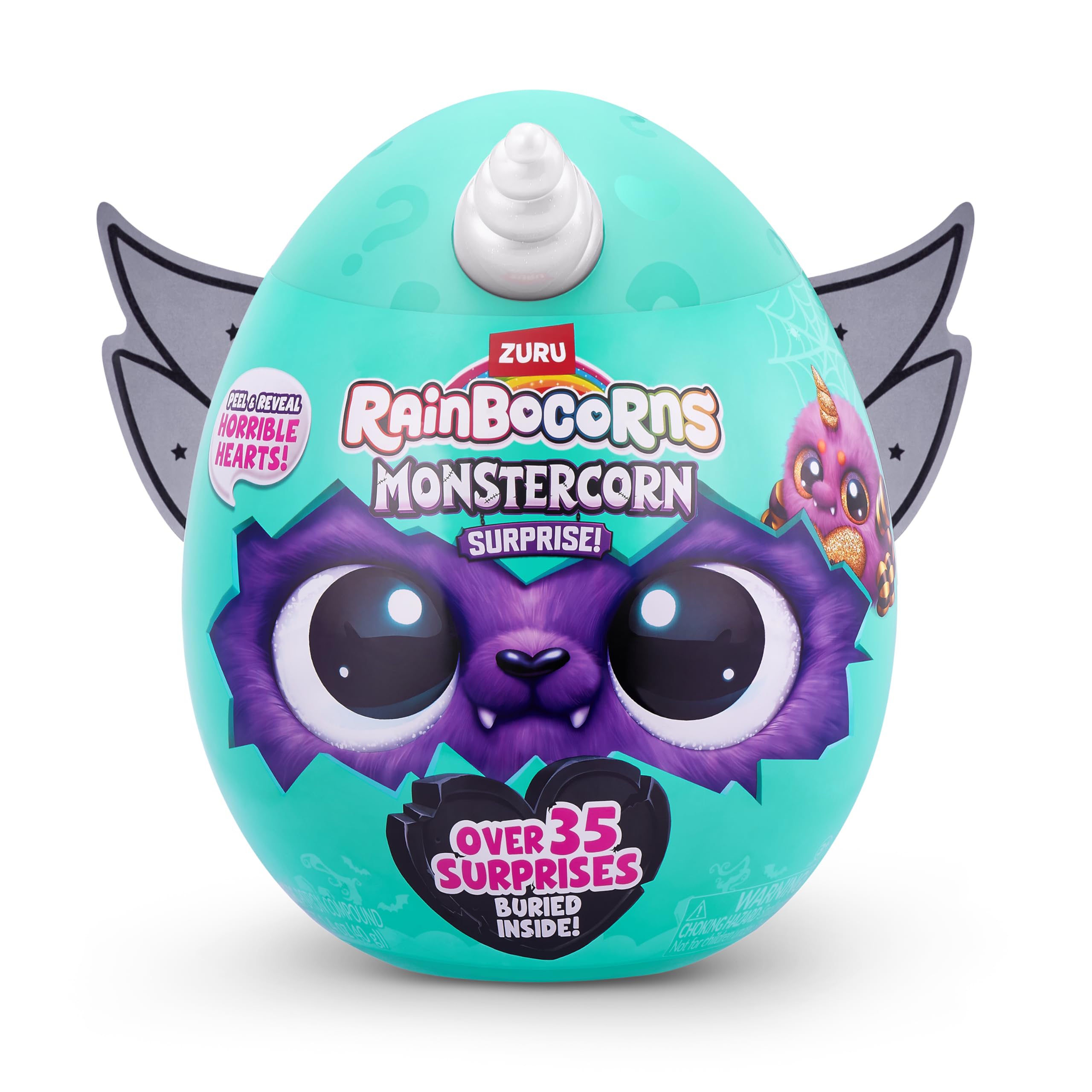Foto 3 pulgar | Juguete Rainbocorns Monstercorn Surprise Raven Con 35 Sorpresas - Venta Internacional.