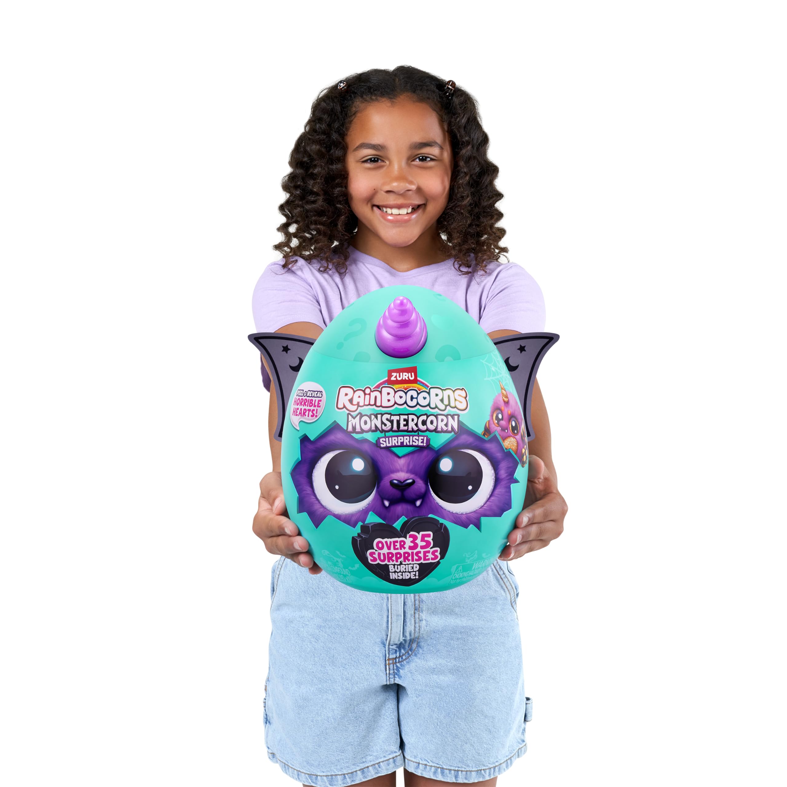 Foto 6 | Juguete Rainbocorns Monstercorn Surprise Raven Con 35 Sorpresas - Venta Internacional.