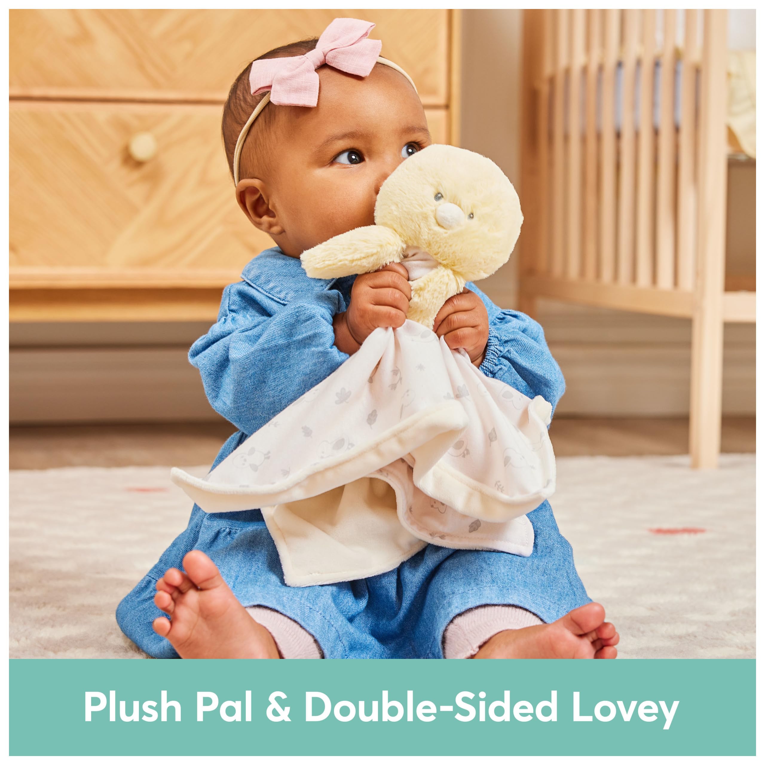 Foto 3 pulgar | Manta De Peluche Con Forma De Animal De Peluche Gund Baby Duckling Lovey - Venta Internacional.