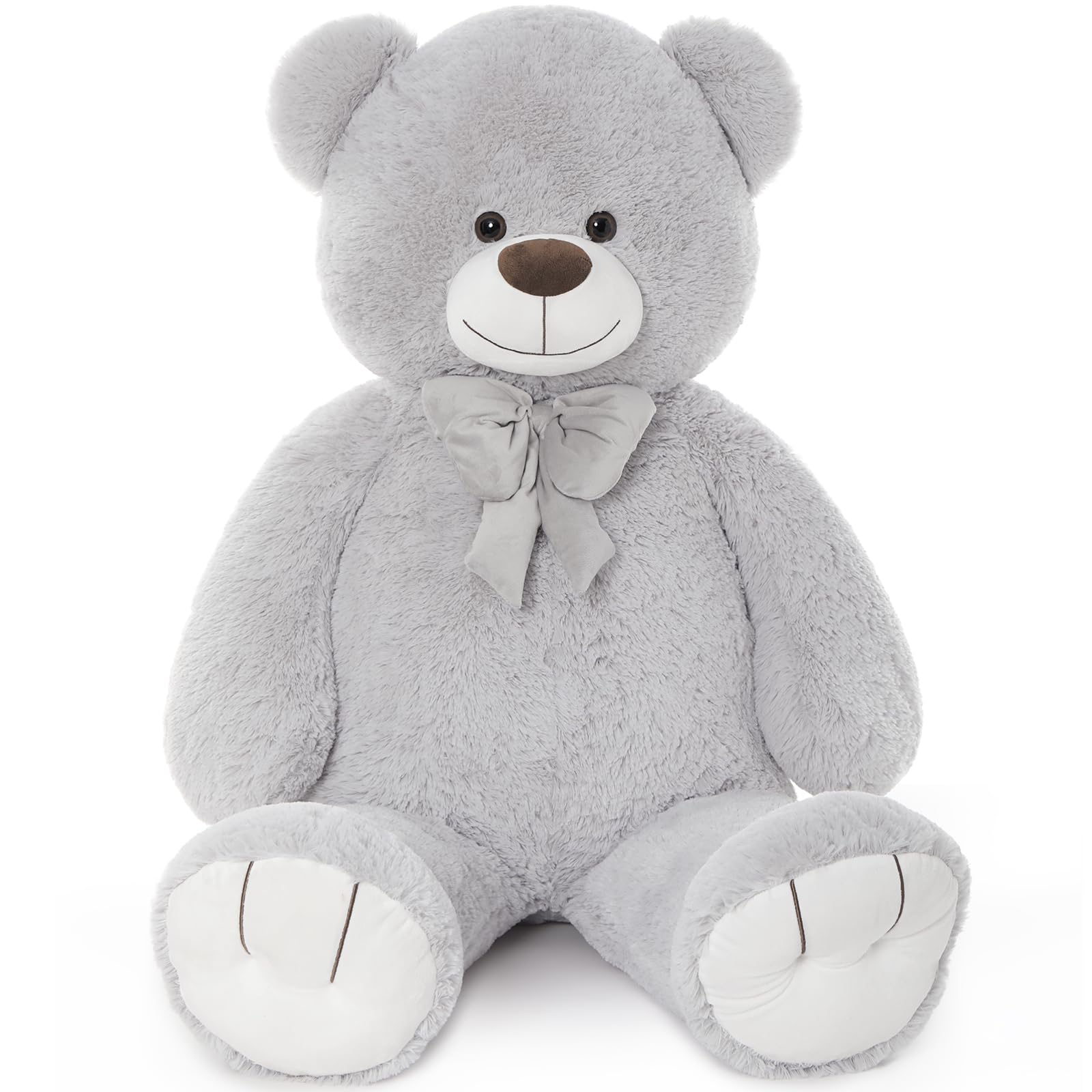 Foto 6 pulgar | Oso De Peluche Tezituor Big 120 Cm Gris Para Niños - Venta Internacional.