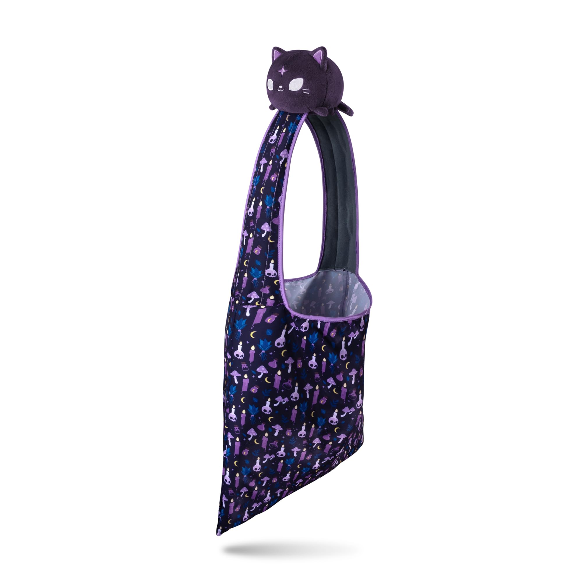 Foto 2 pulgar | Bolsa De Peluche Teeturtle Witchy Cat Con Pulpo Reversible - Venta Internacional.