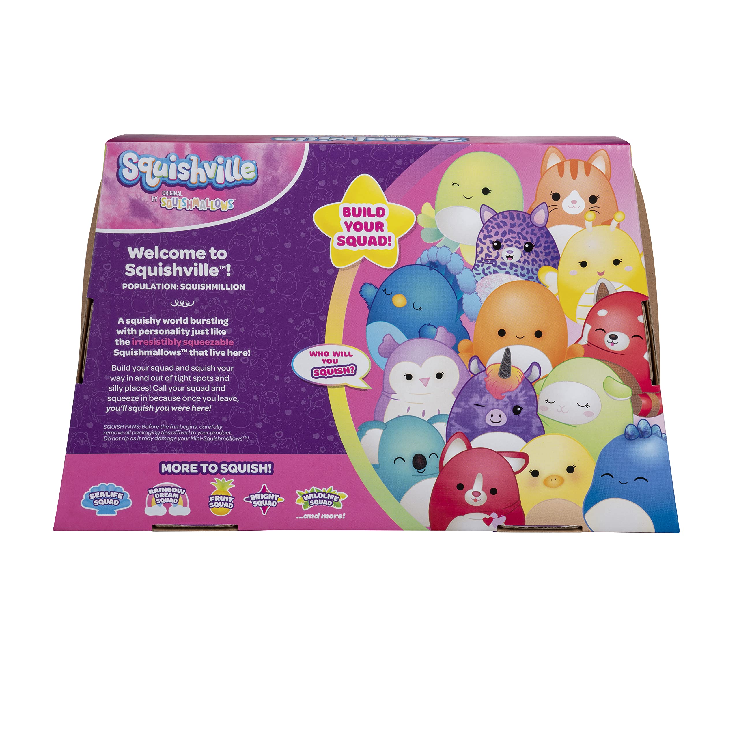 Foto 4 pulgar | Mini-squishmallows Besties De Peluche Squishville De 2 Pulgadas X 14 Pulgadas - Venta Internacional.