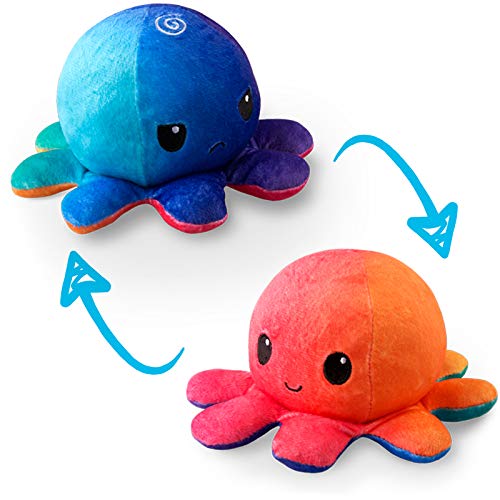 Plushie Teeturtle La Original Puesta De Sol Reversible Con Pulpos - Venta Internacional.