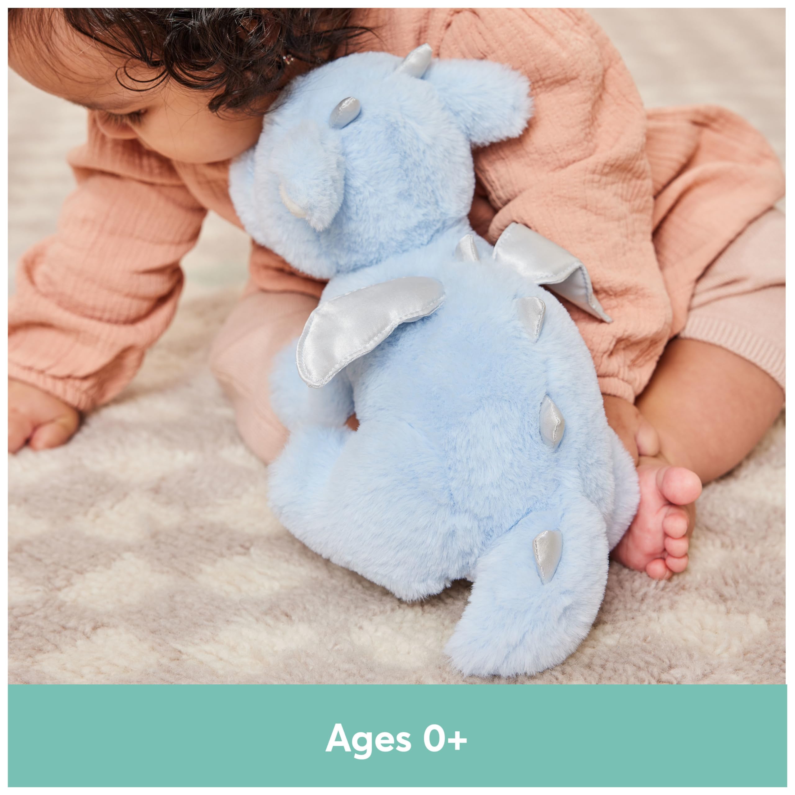 Foto 5 pulgar | Peluche Gund Zephie Dragon para Bebés Y Niños Pequeños Azul - Venta Internacional